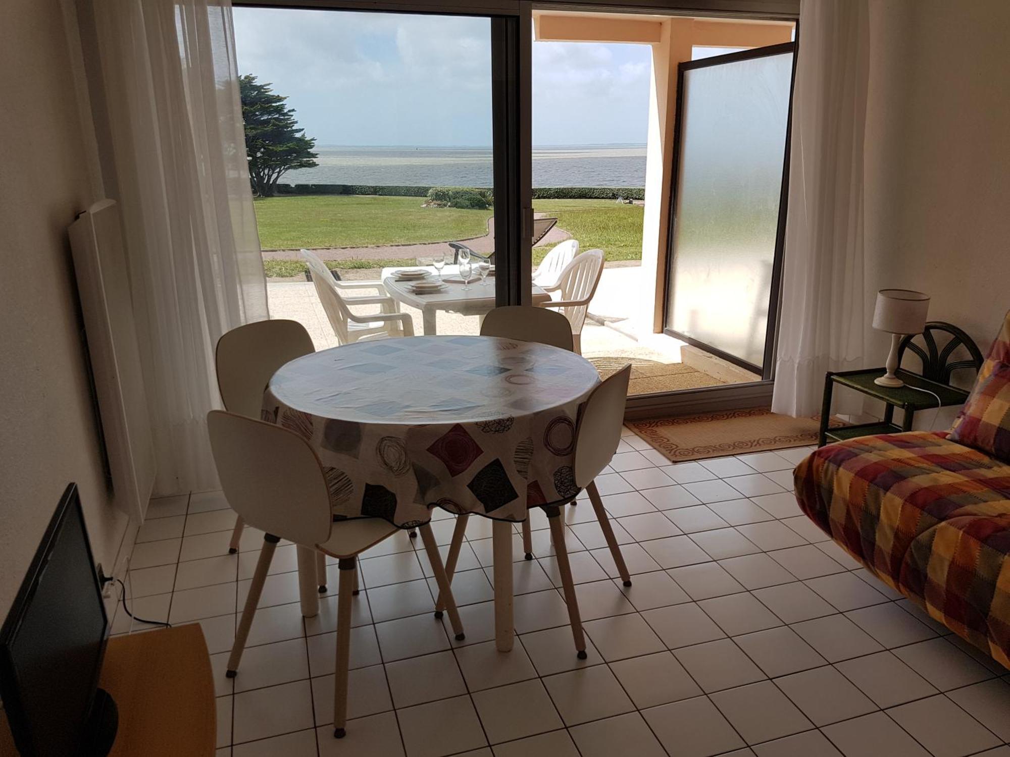 Appartement En Rdc Avec Terrasse Face A La Mer Pornic Exterior photo